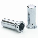 Flat Head Semi Hexagon Closed End Rivet Nut