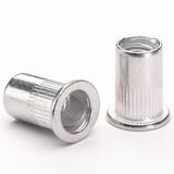 Flat Head Knurled Body Rivet Nut