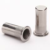 Flat Head Knurled Body Closed End Rivet Nut