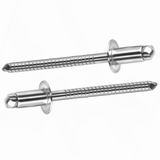 All Stainless Steel Open End Blind Rivet